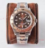 VR-Factory MAX Rolex Yacthmaster 1-1 18k Rose Gold Chocolate Dial Watch 40mm_th.jpg